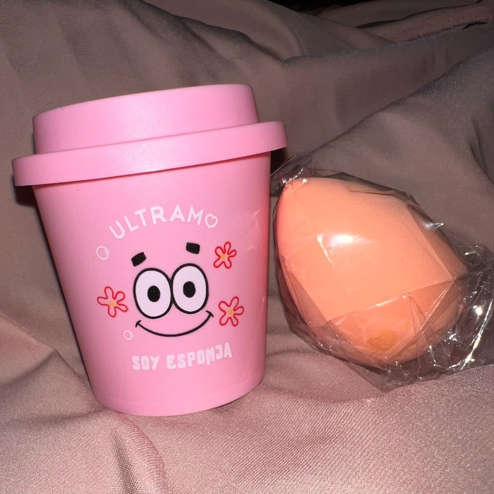 Spongebob and Patrick Makeup Sponge